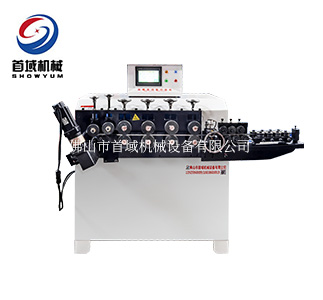 4軸全伺服打圈機(jī)/扁鐵卡箍成型機(jī)